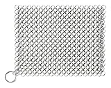 GYMAN Cast Iron Cleaner Chainmail Scrubber 8