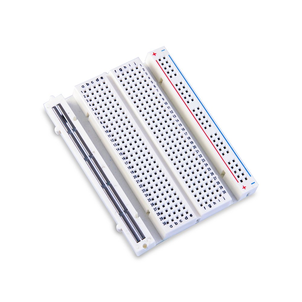 ELEGOO 3PCS Breadboard con 400 Punti, 4 Linee di Alimentazione per UNO R3 Mega