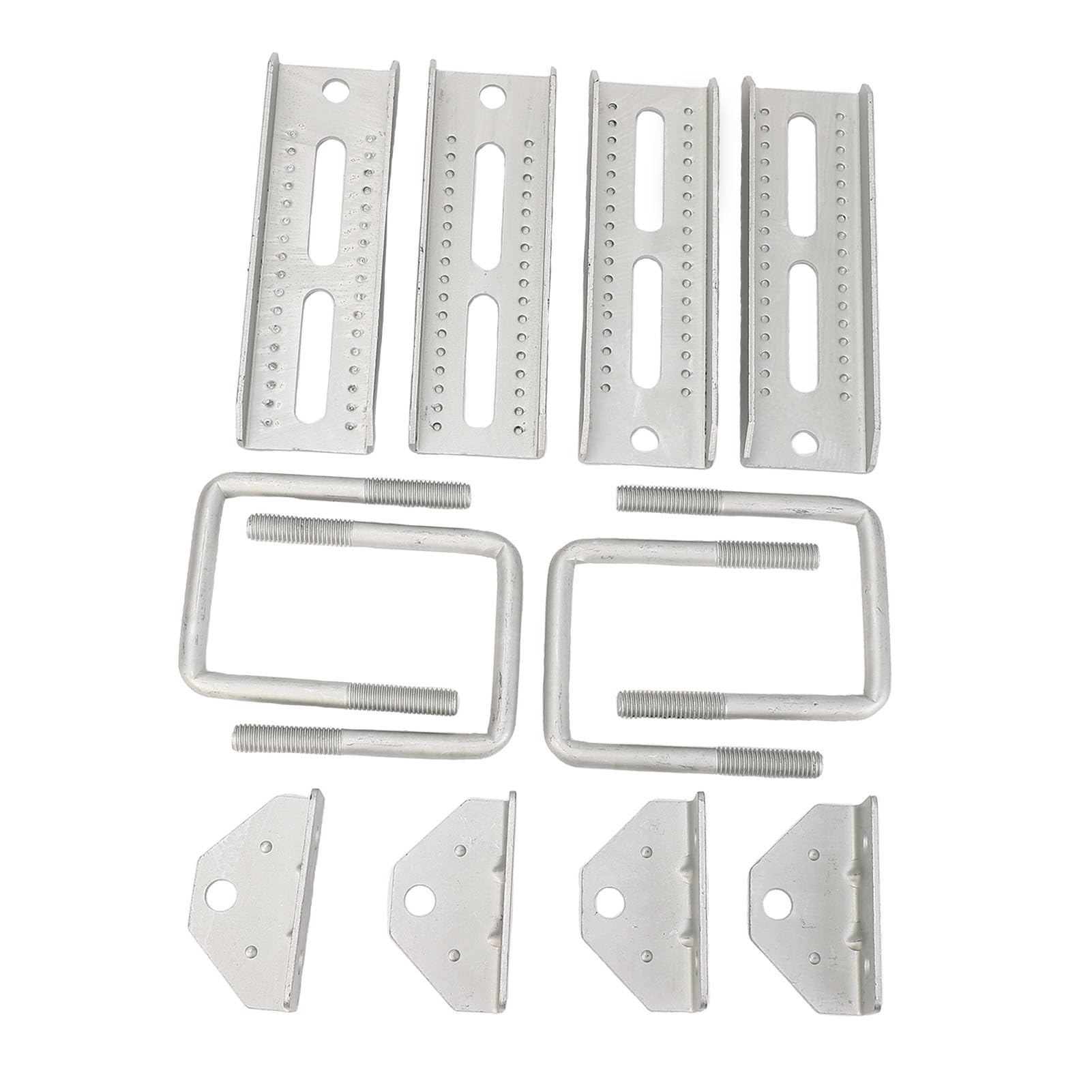 Garosa Soportes para Literas de Remolque de Barcos, Hierro Galvanizado, Ajustable, Kit de Soporte para Literas de 8 Pulgadas para Barcos de Agua Dulce y Salada