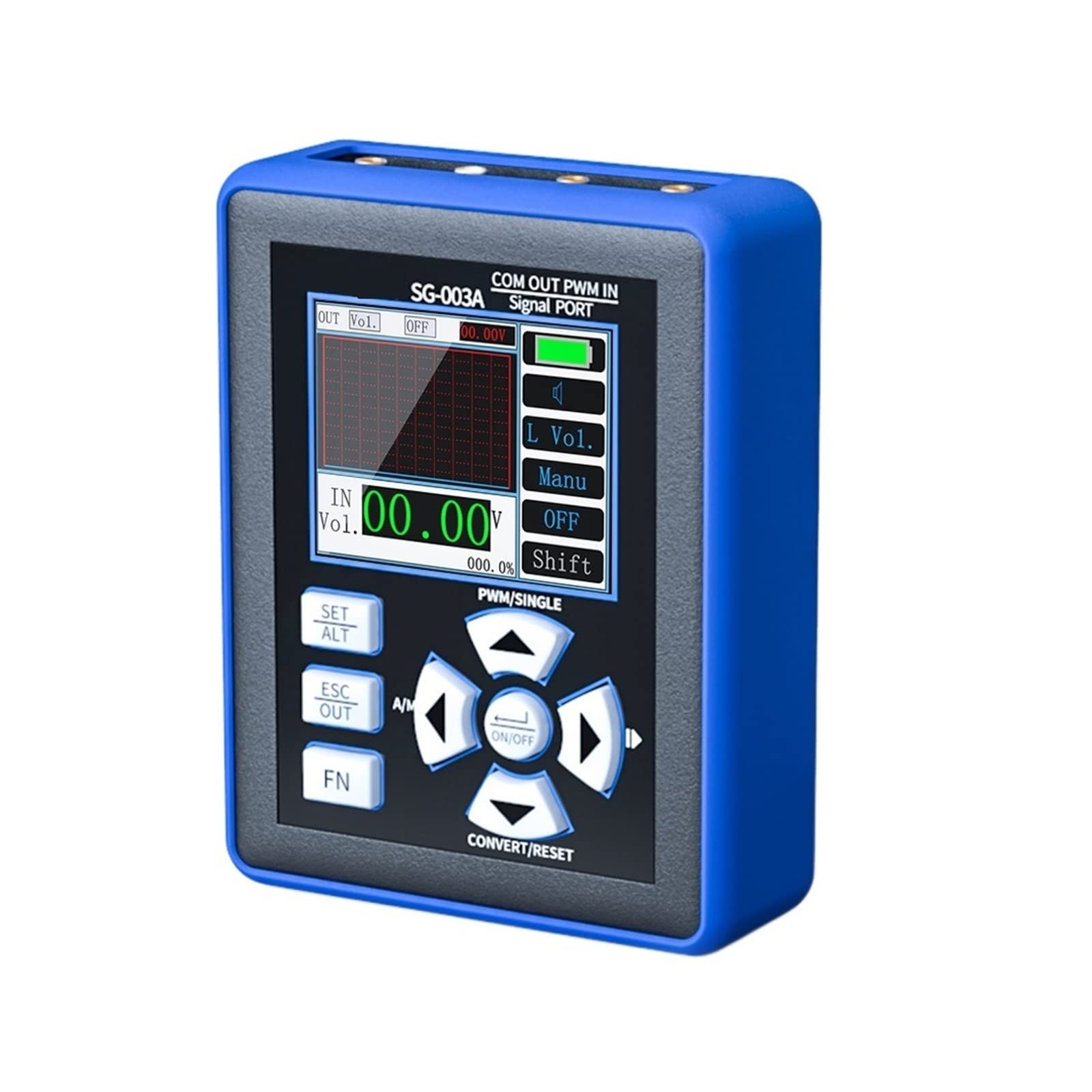 Multimètre numérique Intelligent Rechargeable Générateur de Signal SG-003A 0-10V simulateur de Tension de Courant réglable générateur de Signal 4-20mA Sources calibrateur d'émetteur