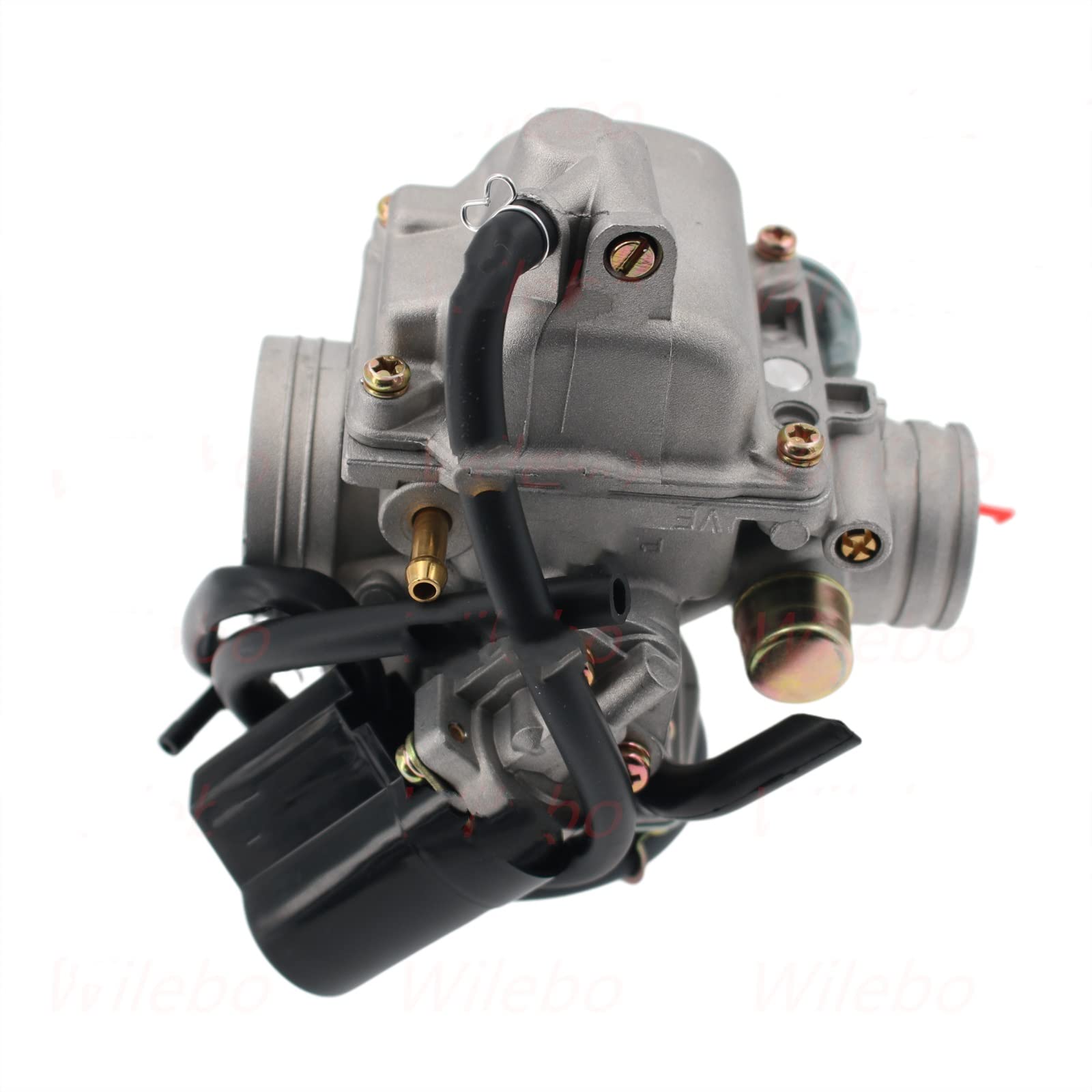 Montaje Carburador Carburador Eléctrico Para GY6 125cc 150cc 26mm Para 157QMJ 152QMI Motor Scooter ATV Go-Kart Ciclomotor PD26J Conjunto Carburador