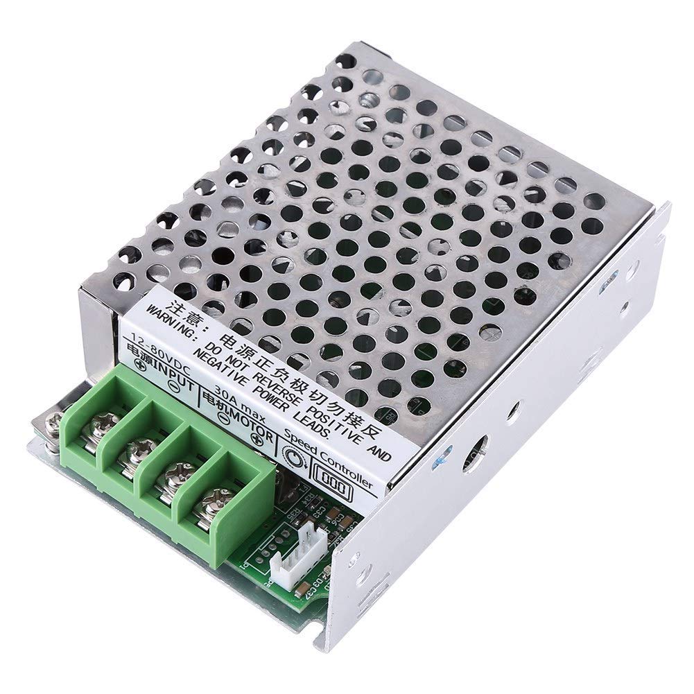 PWM Drehzahlregler 12V-60V, 30A | DC Motor Geschwindigkeitsregler Mit Start/Stopp