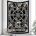 Producto de la marca Tarot, tapiz de mandala indio, tapiz de brujería, decoración de estilo bohemio, decoración del hogar, colchón hippie M11 150x100cm