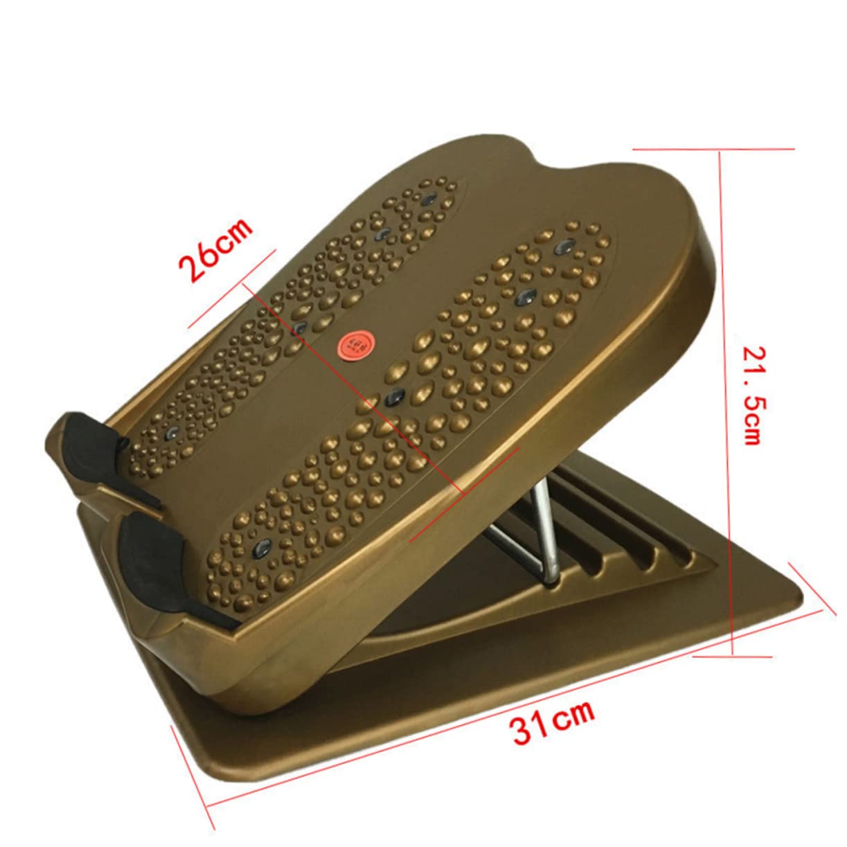 ibasenice Multifunctional Fitness Equipment Adjustable Slope Calf Foot Extension Plate Foot Pedal