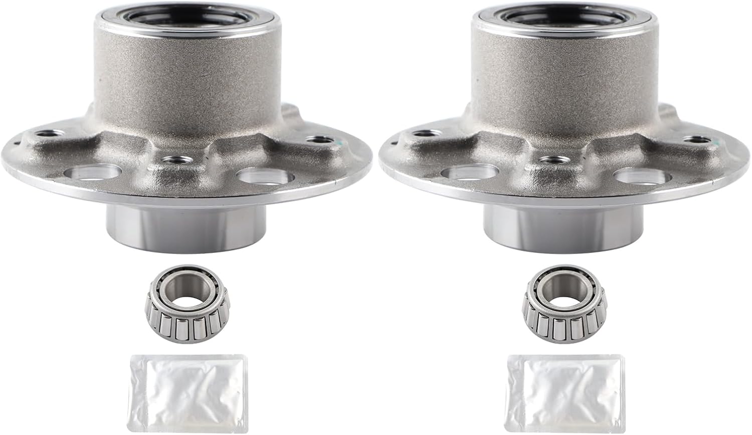 2 x Front Wheel Hub Bearing Assembly Compatible with 2001-2011 Benz C230 C240 C280 C320 C350 CLK320 CLK350 CLK500 CLK550 SLK280 SLK300 SLK350 C32 C55 CLK55 CLK63 SLK55 AMG, Replace A2093300325