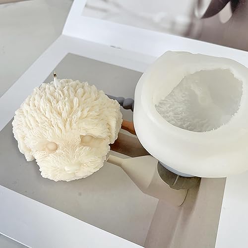 Miniatura 3 de Molde de gato de peluche para gatos, molde de vela para gatos, molde de fundición de resina animal, moldes de fabricación de jabón, molde de