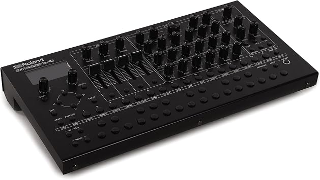 Roland SH-4d Compact Desktop Synthesizer | 11 OSC Models | Professional Sound Design Tools | Hands-On Workflow | Multitimbral Pattern Sequencer | Extensive FX | Suited for Studio, Stage & Traveling