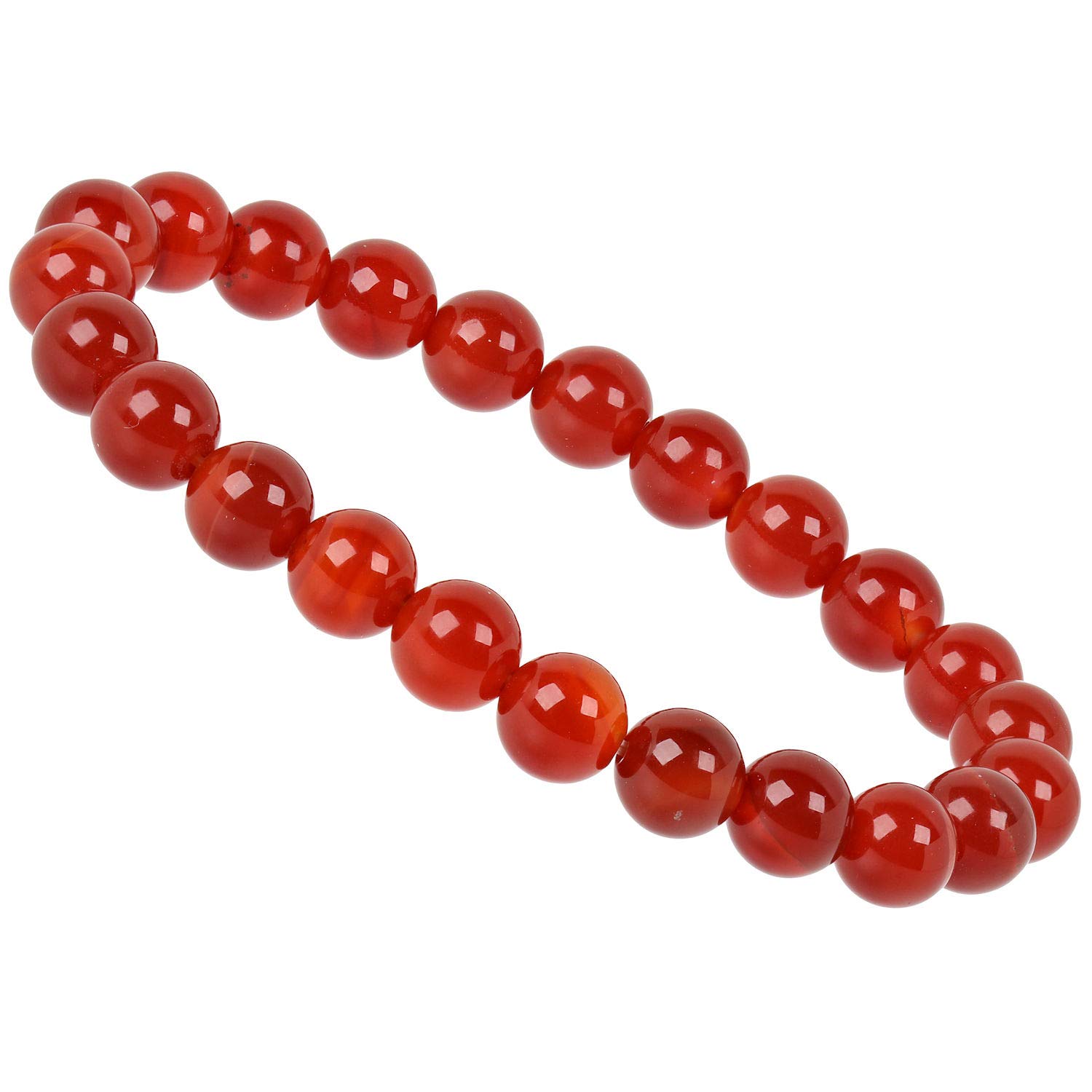 ELEDORO Chakra Armband Damen 8 mm - Edelstein Stretch Perlenarmband | Handgefertigte 8-mm-Edelsteinarmbänder, 19 cm, elastisch - für Yoga, Meditation, Chakra und Achtsamkeit