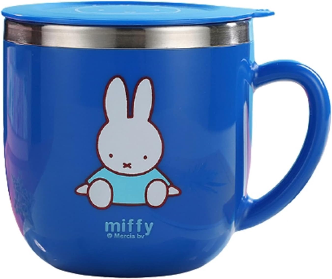 ミッフィー Miffy 子供用 コップ プリンセス ステンレス マグカップ 可愛い 子供コップ ウォーターボトル 通学 通勤 オシャレ ジュース 牛乳 ブルー 人気ブランドを