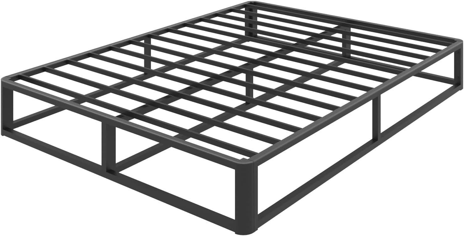 Firpeesy 10 Inch Full Bed Frame with Round Corner Edges