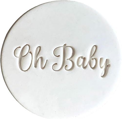 Oh Baby Fondant Embosser o sello de galletas con asa