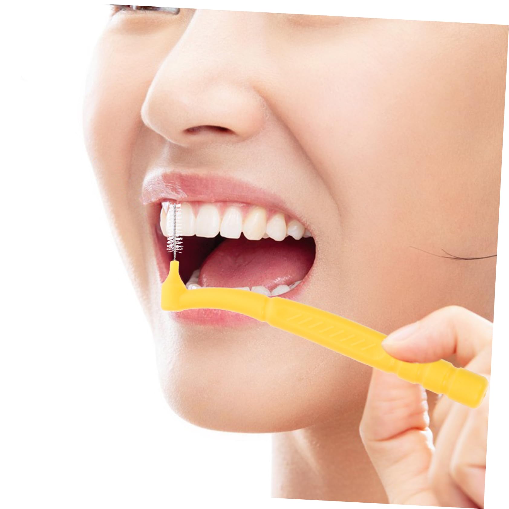 FOMIYES 250 Pz spazzolino scovolino spazzolino da denti tra i denti gengiva care Spazzolino per spazi interdentali strumenti dentali