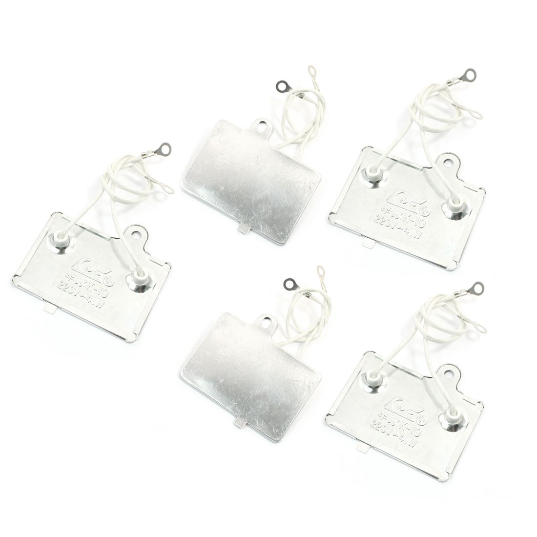 Aexit 5 Pcs Electrical equipment Rectangular Rice Cooker Aluminum Foil Heating Heater AC220V 41W