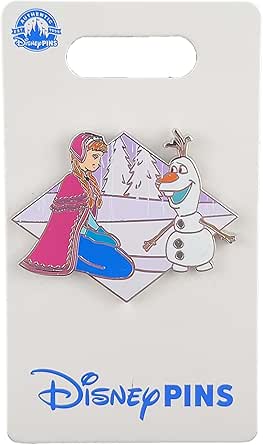 Disney Pin - Frozen - Anna and Olaf - Kneeling on Ice at Amazon's ...