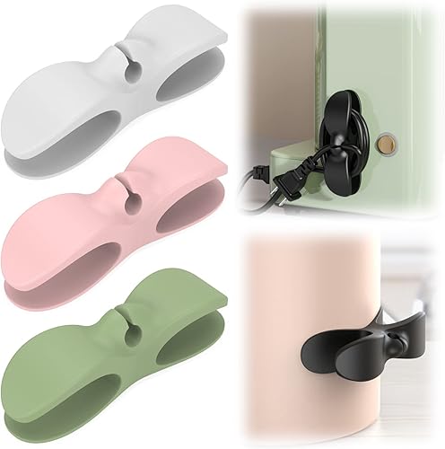 Organizador de cables para electrodomésticos, paquete de 3 unidades para electrodomésticos de cocina, enrollador de cables, organizador de cables