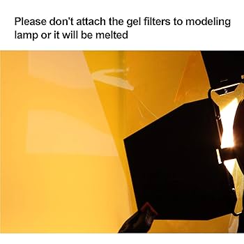 Amazon | Meking ジェルカラーフィルター 40cmx50cm 4枚セット