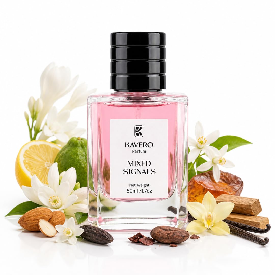 Kavero Mixed Signals Parfum for Men & Women | 25% Perfume Oil Concentration | Long Lasting Sweet Oriental Woody Fragrance | 50 ml-picture-29
