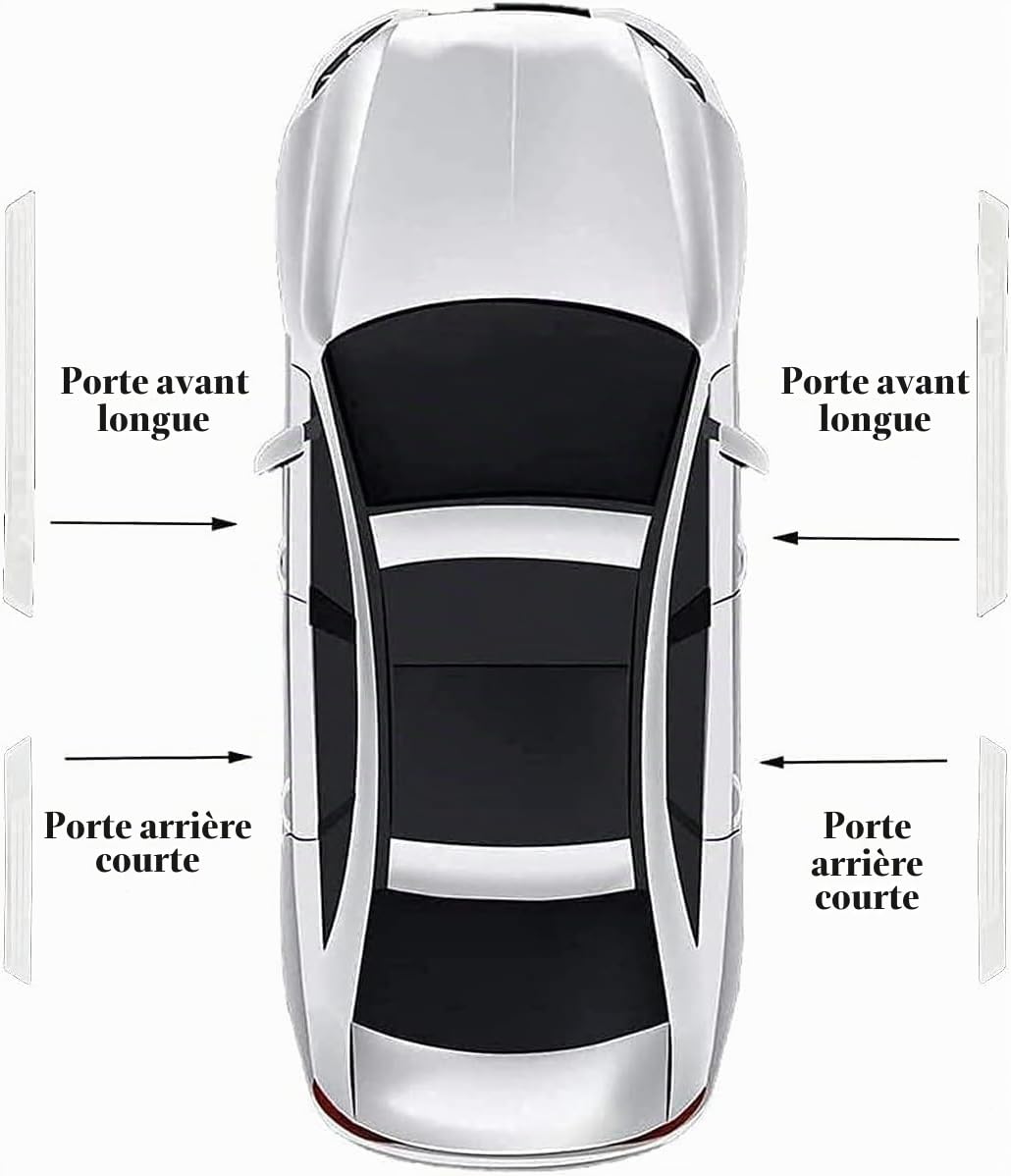 4PCS pour Toyota RAV4 2010-2023 2024 2025 Voiture Barres De Seuil De Porte en Acier Inoxydable, Plaques De Protection De Seuil De Porte Extérieure Accessoires Pédale Protecteur
