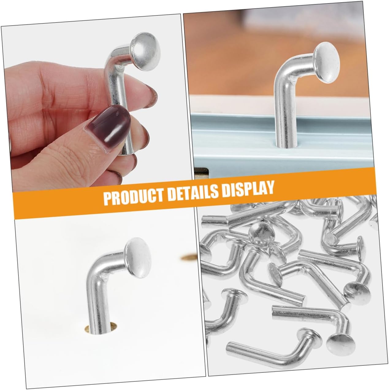 50pcs j Bolt Safety Pin Pallet Rack Drop Pin Heavy Duty Warehouse Storage Rack