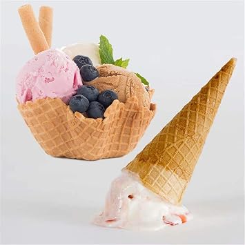 3 in 1 Cone Ice Cream Waffle Cone Roller DIY Tools,Multifunctional Pastry Roller Handmade Baking Kitchen Tool