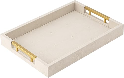 Miniatura 13 de Bandeja de servir rectangular negra con asas doradas para fiesta, gran bandeja decorativa de madera para otomano, decoración de bandeja de mesa de