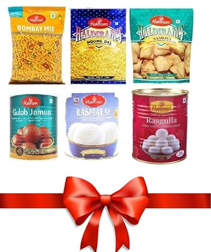 Haldirams Gift Box - Sweets Box with Mix of SavouryDiwali Gift Pack Diwali Gifts for Family and Friends Diwali Sweets Gift Box Sweets