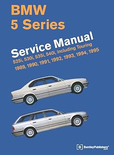 BMW 5 Series Service Manual: 1989-1995