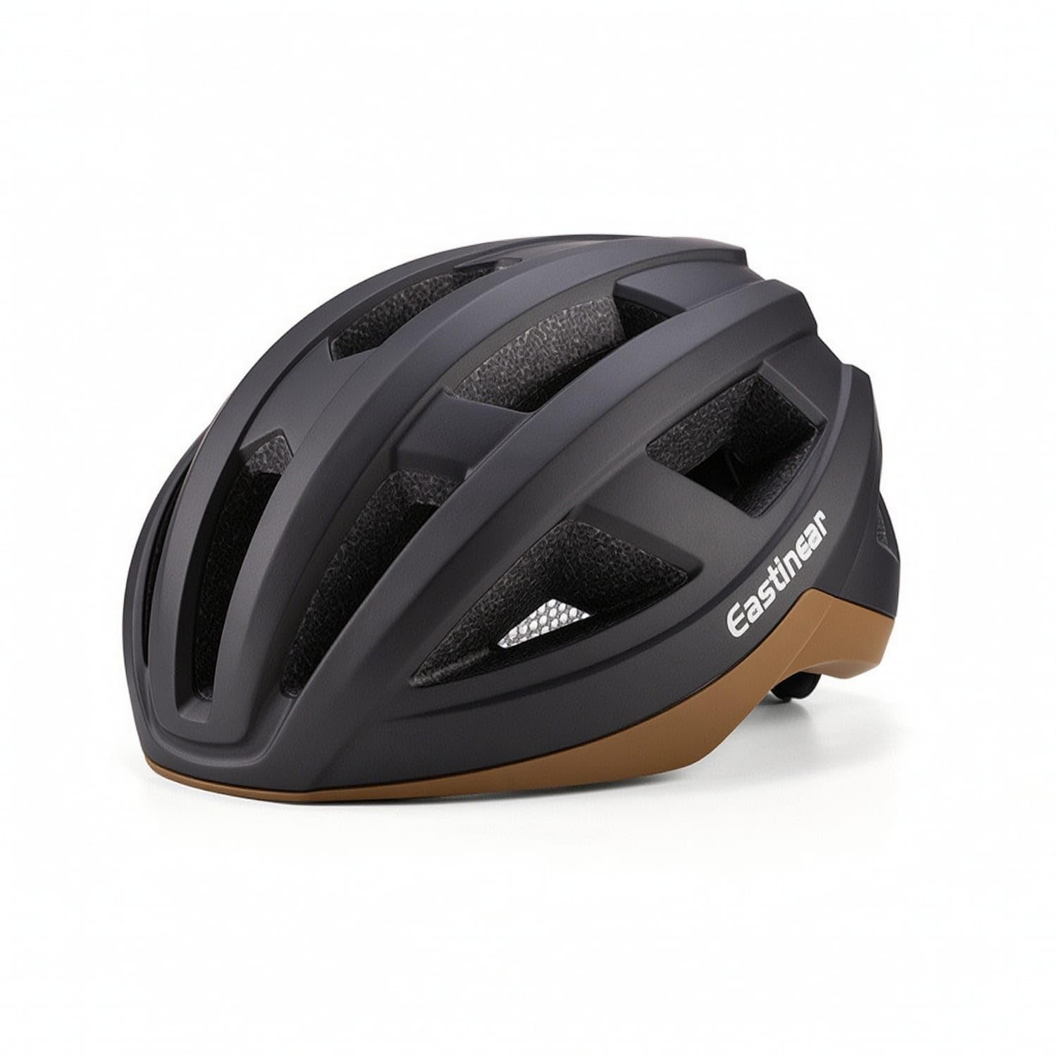 Aerodynamic Road Cycling Helmet Lightweight Road Bike Helmet Breathable Adjustable for Adults, Cyclists, Commuters, Black Brown-picture-13