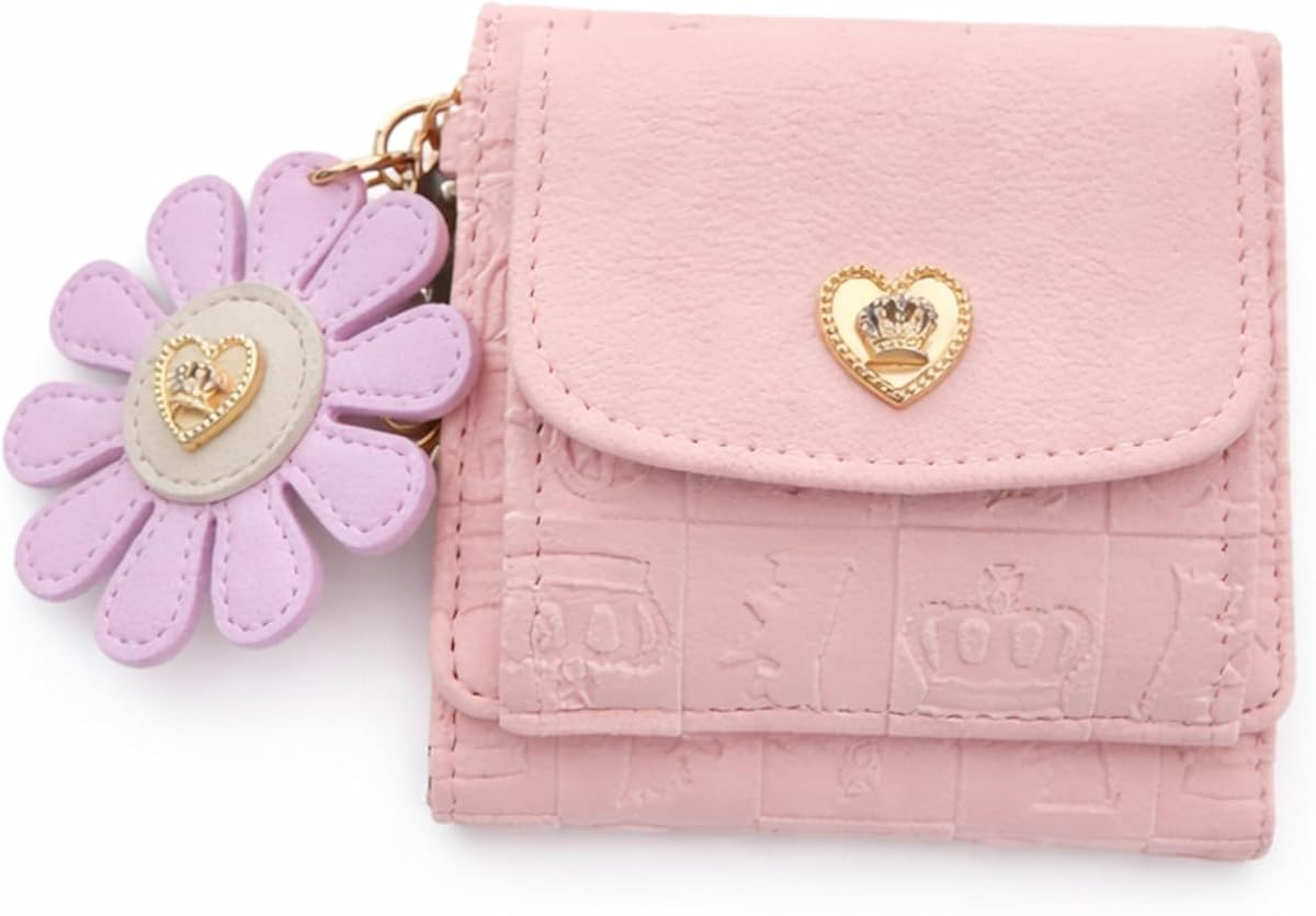 Juicy Couture Pretty Pop Bifold Wallet (Powder Blush)