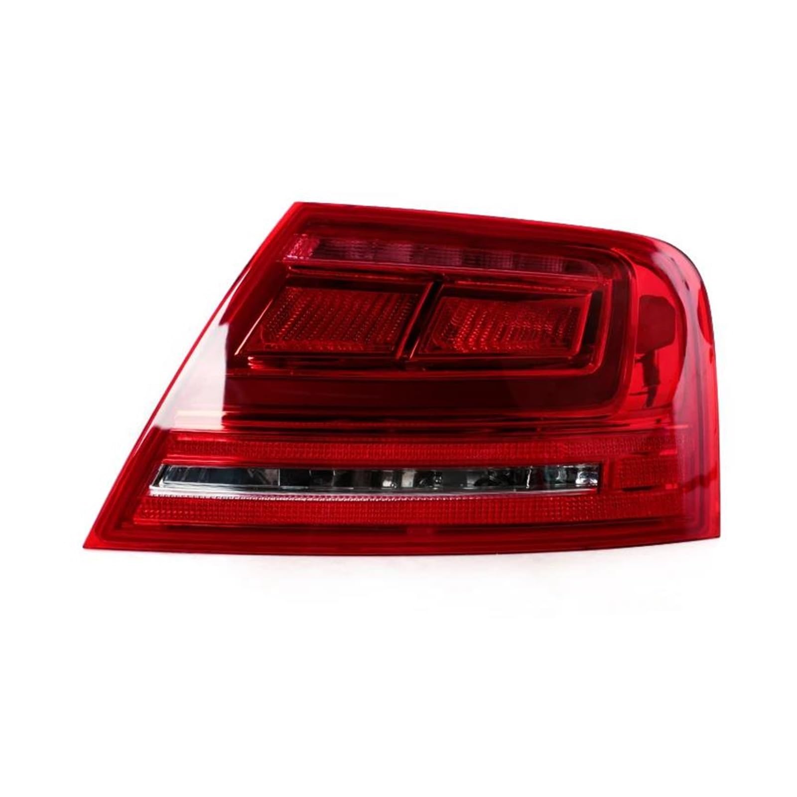 Luz Freno 4H0945095 4H0945096 Para A8 D4 2010-2013 Luces Traseras De Coche Luz De Advertencia De Freno LED Conjunto De Luces Lámpara Exterior Trasera(Only Right)