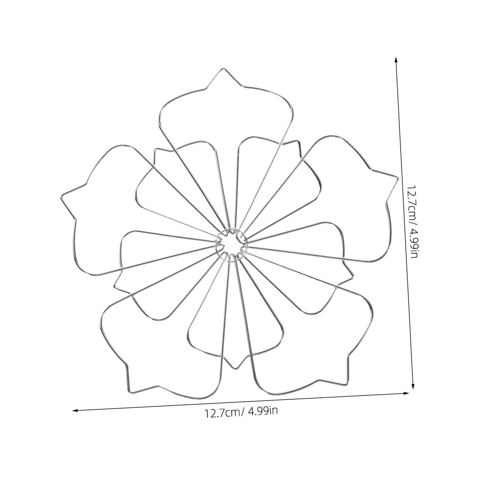 Beatifufu Flower Arrangement Aid Floral Wire Bind Wire Flower Frog for Vase Easy to Use