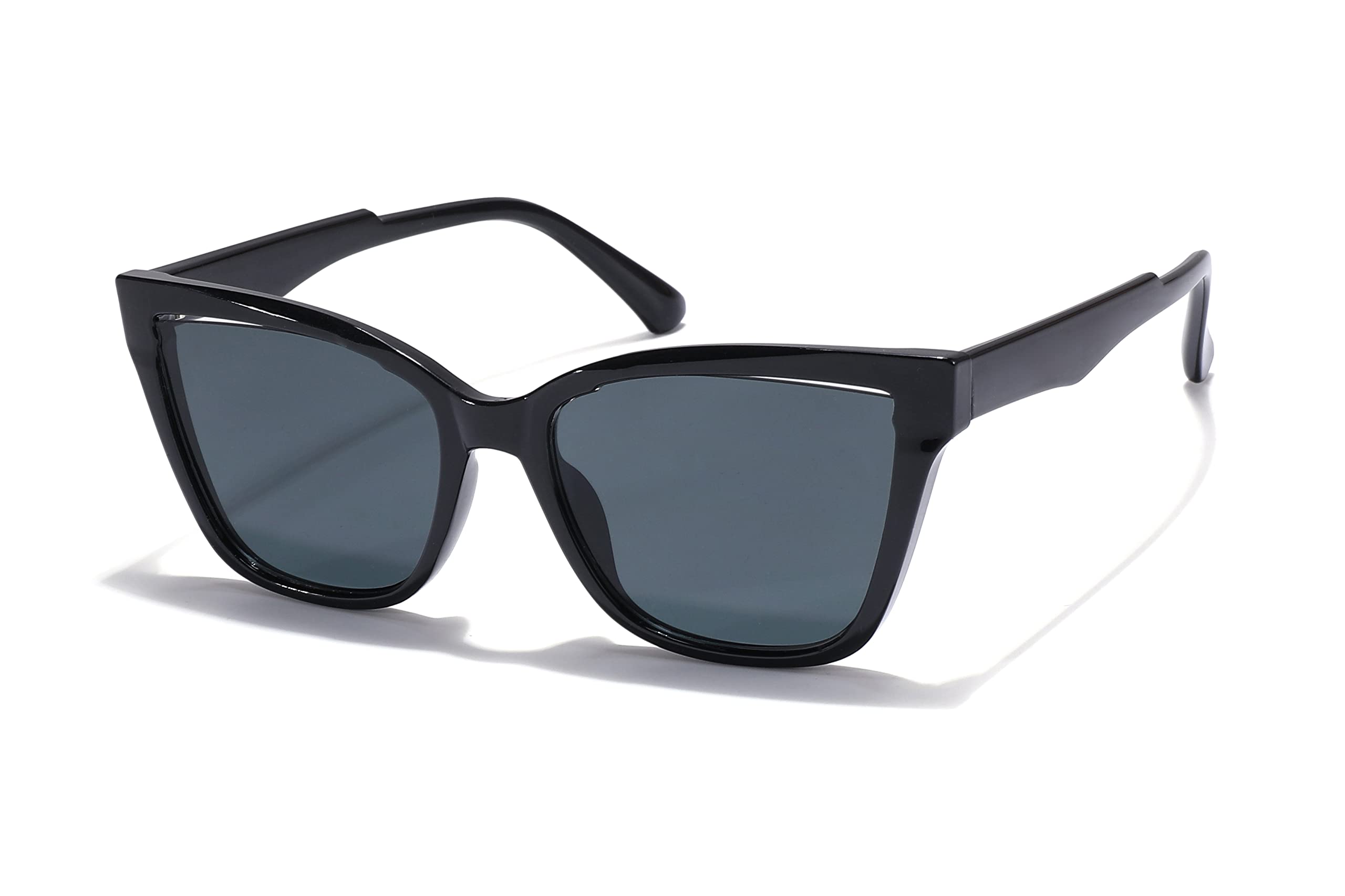 VipMingaOversized Ultralight Cat Eye Fashion Candy-colored Sunglasses For Women Men Square Frame With UV Protection