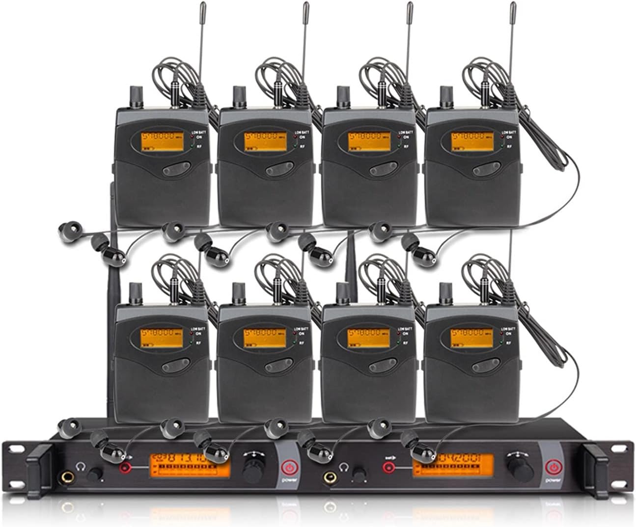 SM2050 inEar Monitoring System 2Channel MultiBodypack Monitor with inEar Wireless Monitoring