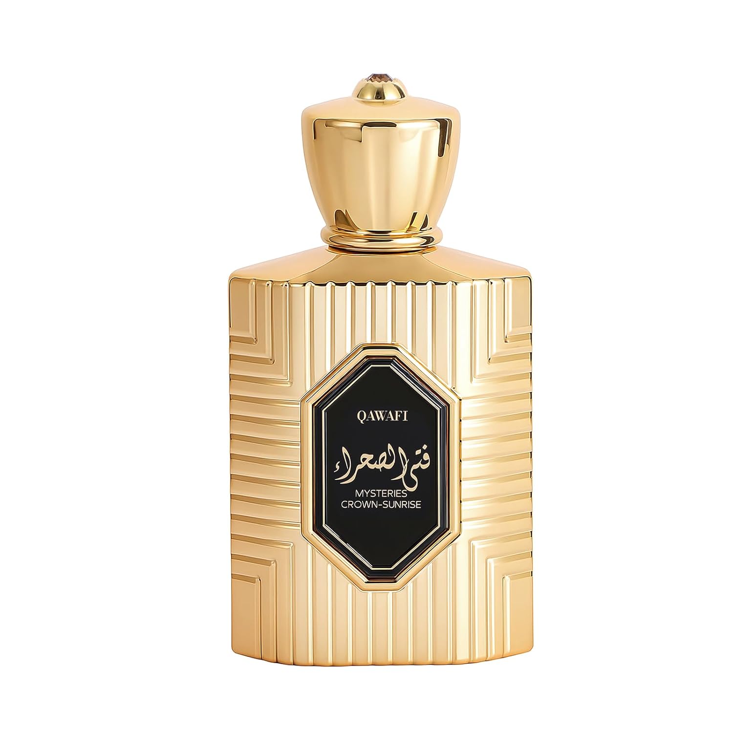 QAWAFI Mysteries Crown - Sunrise Eau De Parfum, Long-Lasting Spicy Amber Vanilla Perfume for Men & Women, Vegan, Paraben-Free, Unisex - 100ml | 3.4 fl. oz