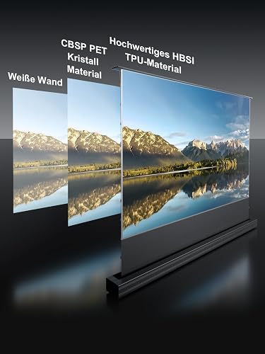 Écran de projection motorisé AWOL VISION 120" ALR Floor Rising pour projecteur à ultra courte focale, écran sur pied pour home cinéma, Ultra HD 4K/8K, rejet de lumière ambiante à 95% 3D actif-ALR-F220 - 2