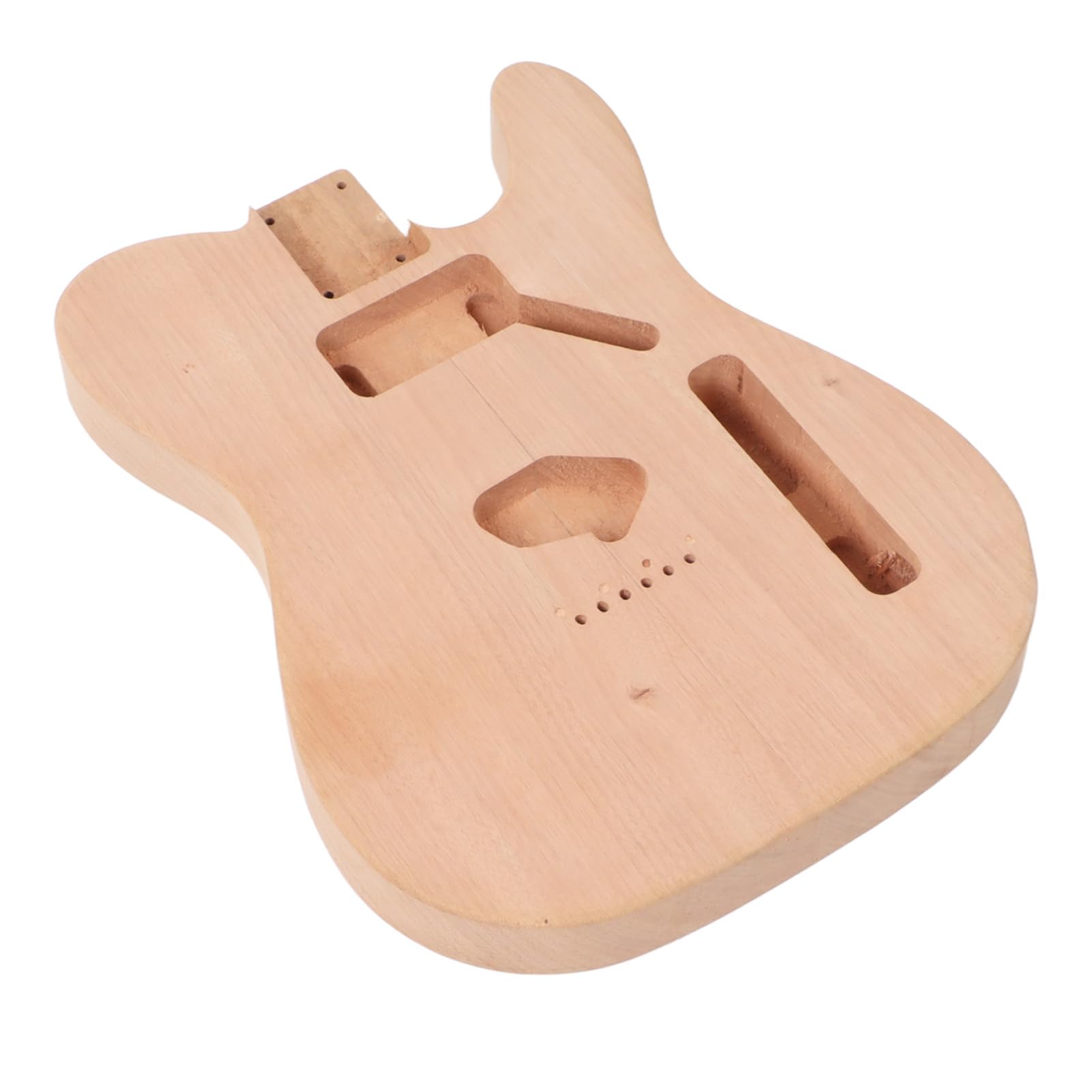 Corpo per Chitarra Elettrica Elettrificata Fai da Te in Mogano Grezzo, Corpo di Chitarra Elettrificata di Prima qualità, Ideale per Musicisti Professionisti (GSB11)