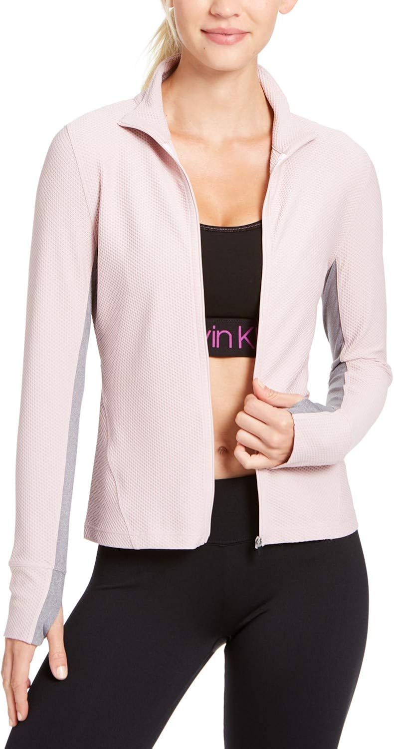 calvin klein zip front jacket