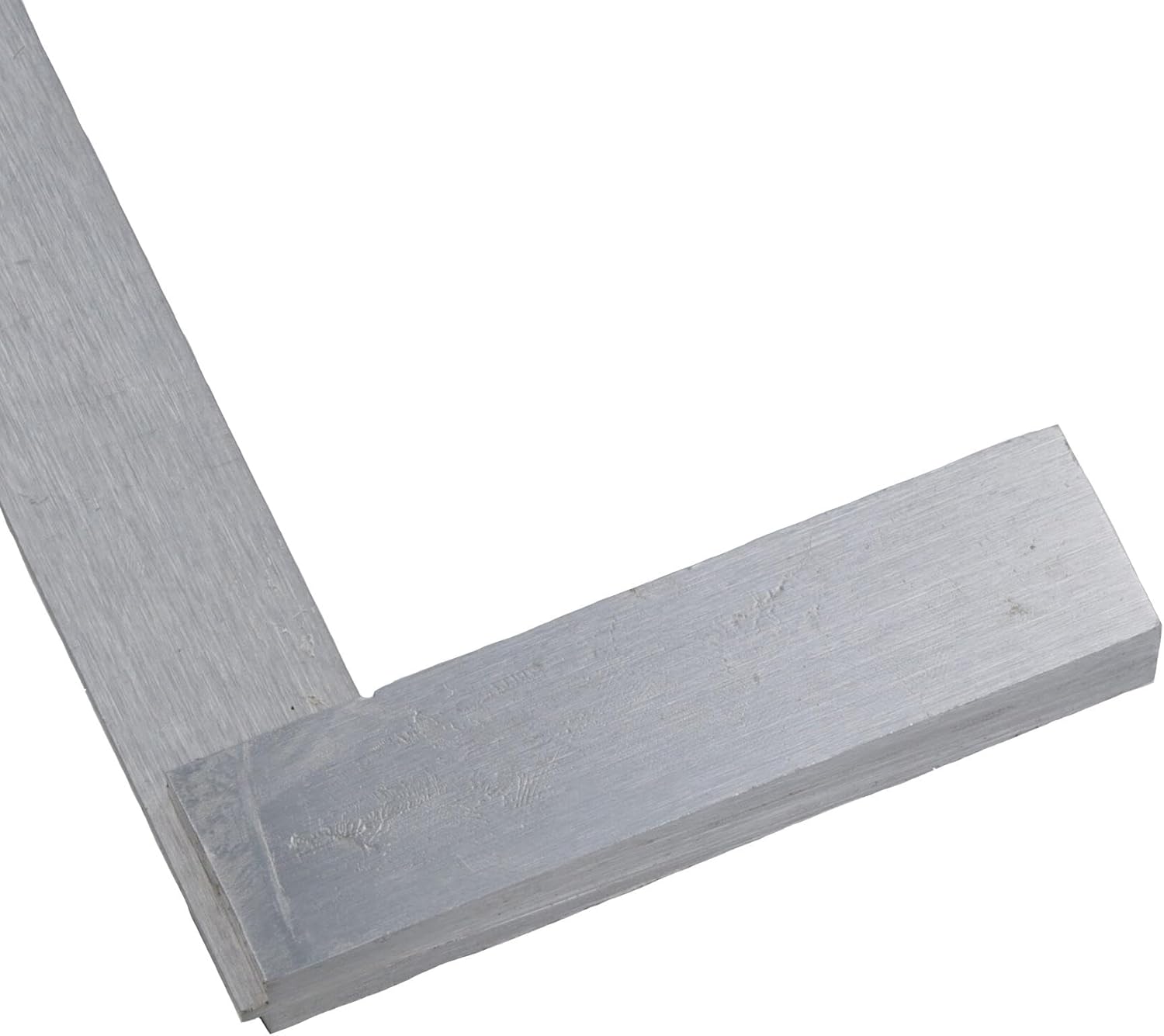 AB Tools 4" (100mm) Engineers Square / Set Square / Right Angle / Straight Edge - Solid Steel Construction, Hardened Steel Blade, 100mm Blade Length