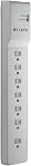 Belkin 8 Protecteur de surpression maison/bureau avec protection Ethernet/Coaxiale et cordon étendu
