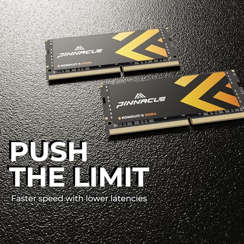 Image of Timetec Pinnacle 32GB KIT(2x16GB) DDR4 3200MHz (or 2933MHz or 2666MHz) PC4-25600 Non-ECC Unbuffered 1.2V CL22 2Rx8 Dual Rank 260 Pin SODIMM Laptop Notebook PC Computer Memory RAM Module Upgrade