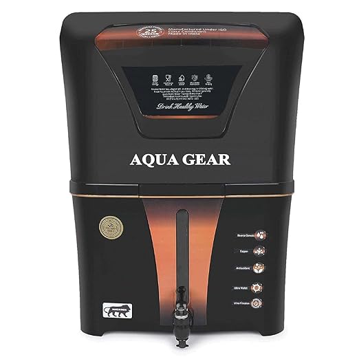 Aquagear Water Purifier With 8Stages Purifications Capacity 14Ltr