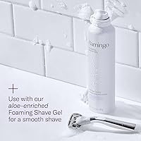 Vista 4 de Flamingo Juego de maquinilla de afeitar para mujer, mango de afeitar, 4 recambios de cuchillas de afeitar, soporte de ducha, cromado