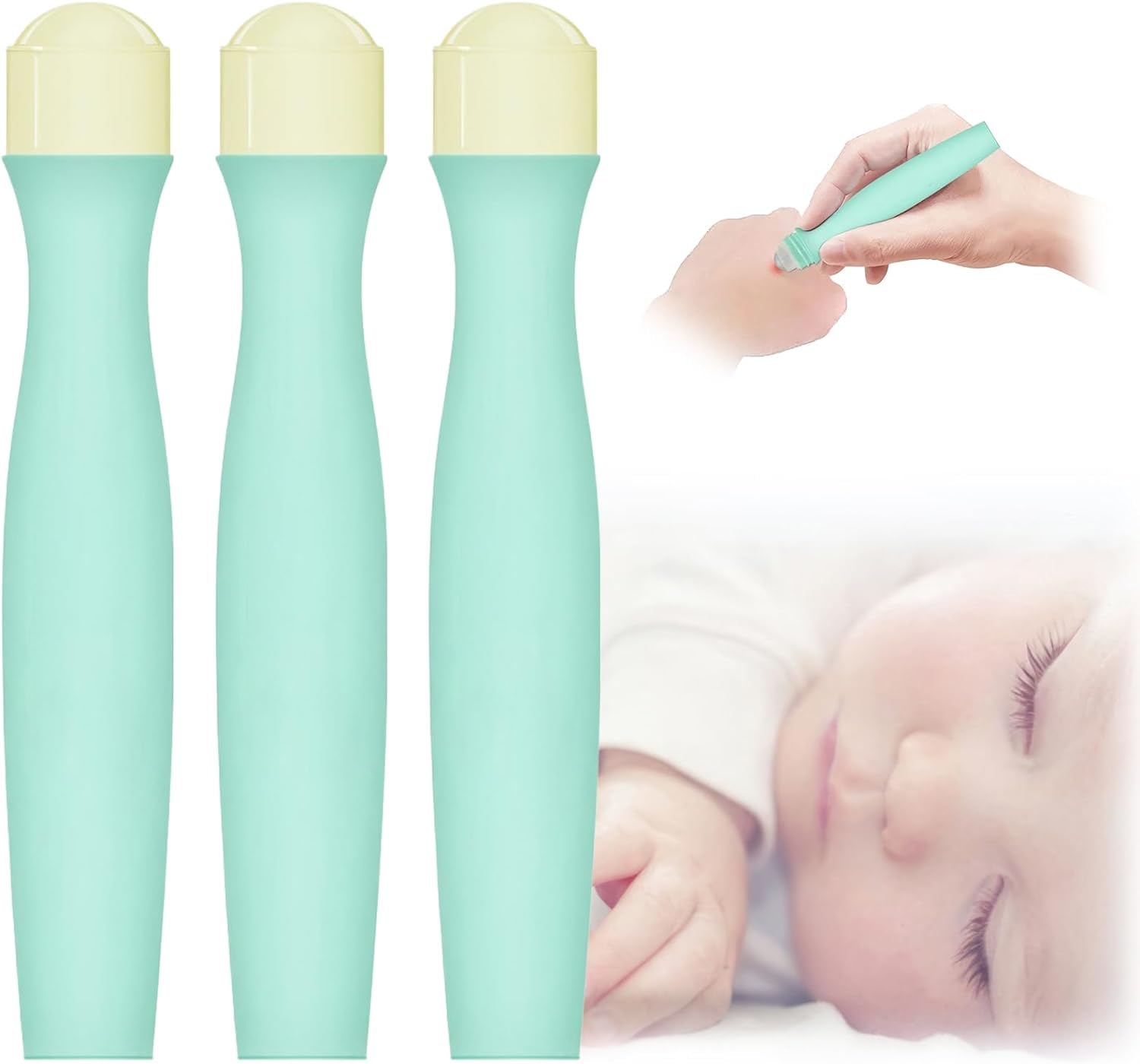 Bite Itch Relief Ball,Insect Bite Relief Stick-Bye Itchy Roll On,Mosquito Bite Relief Roll On, Bug Bite Itch Relief, Bite Itch Relief Ball, Bug Bite Itch Relief Roll On (3PC)