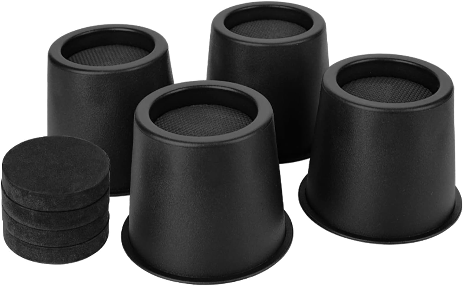 3.43 inch round bed risers