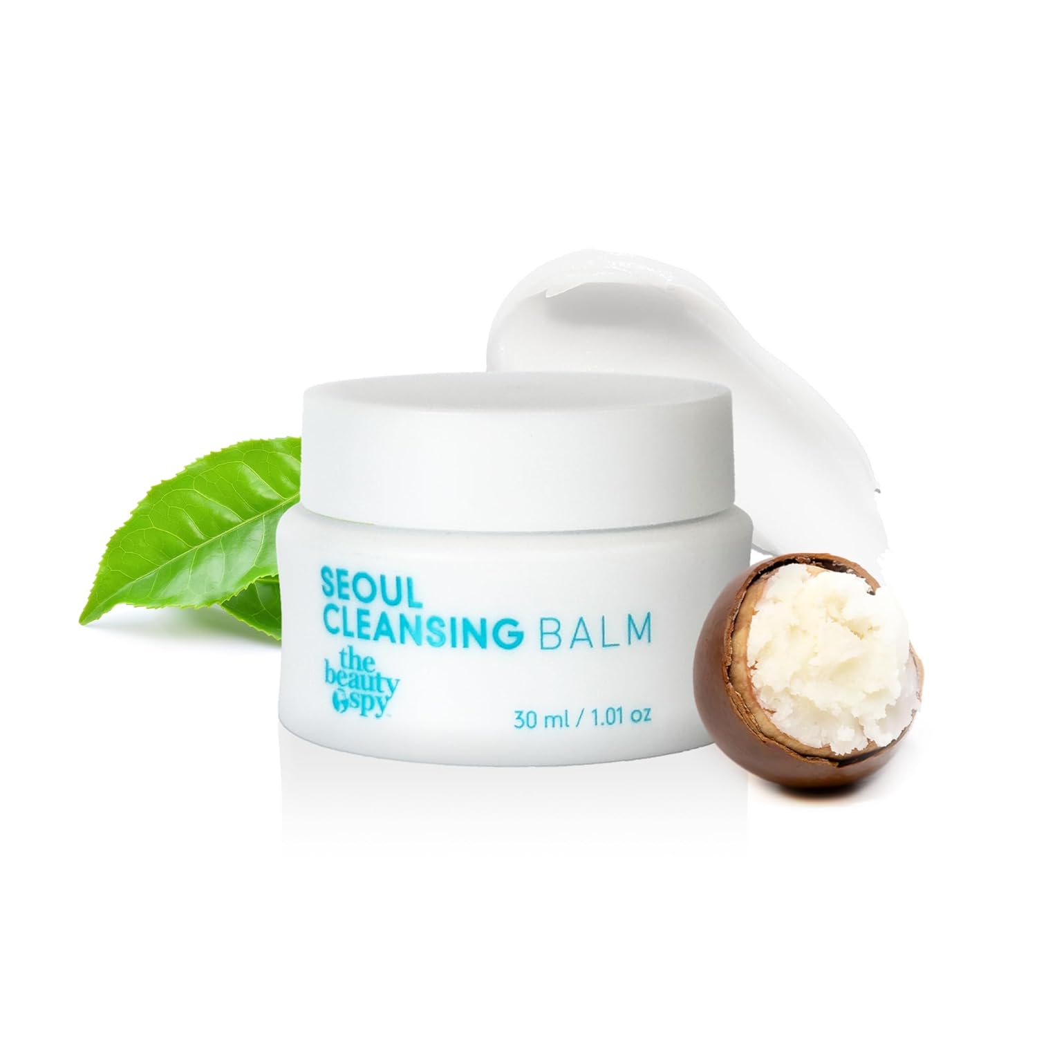 The Beauty Spy Seoul Cleansing Balm-To-Oil Make Up Remover | 3-in-1 Koream Face Cleanser, Makeup Remover & Moisturizing Balm | Ginseng, Green Tea & Peptides | Safe on Skin (100ml)