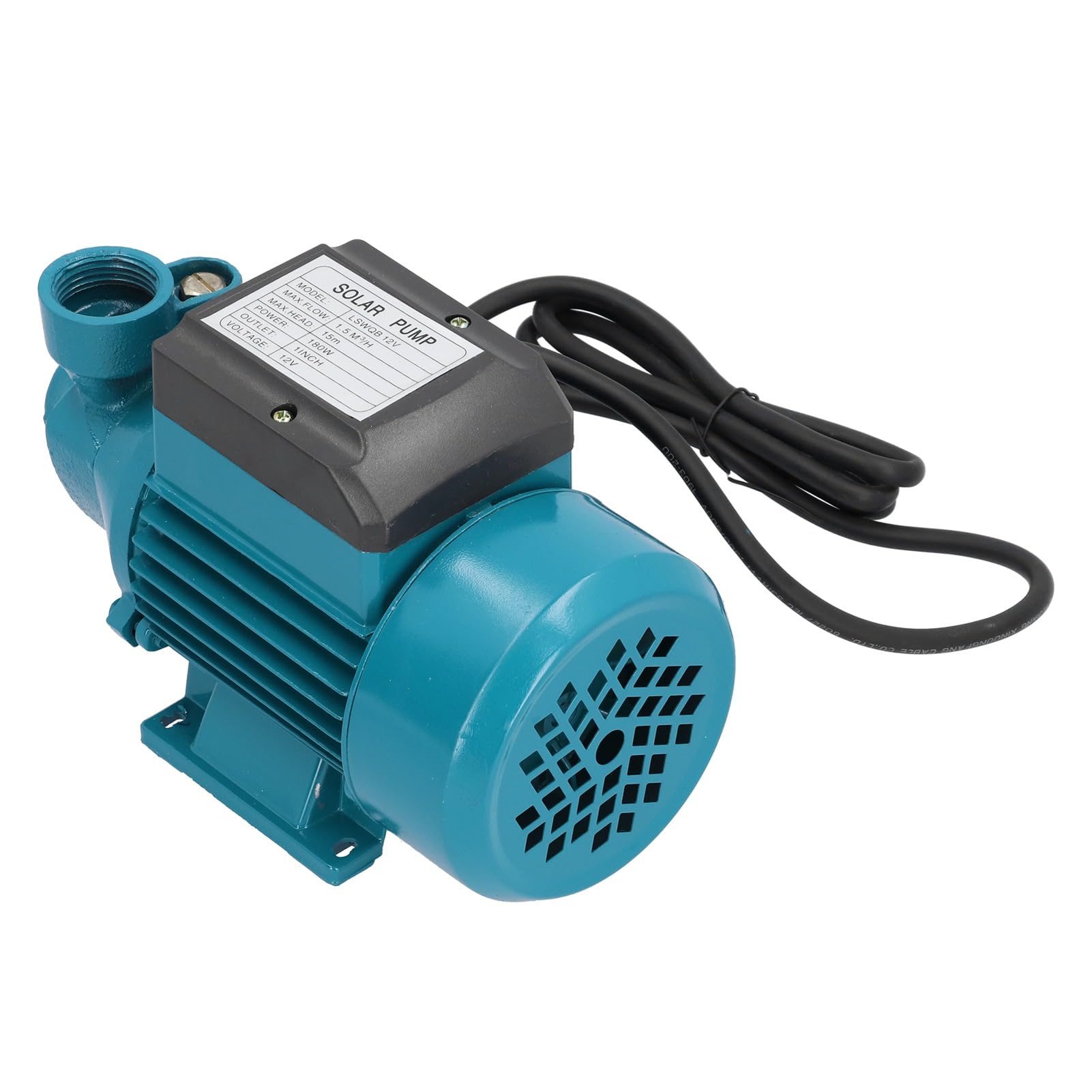 Eujgoov Pompa Wody 180W DC12V 15m Podnoszenia Poziomego z Pojedynczym