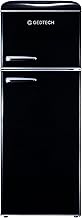 GEDTECH GDPV215BL GDPV215BL Double Door Refrigerator, High Freezer, Black, Capacity 215L, Low Consumption