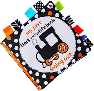 JOINPAYA Livros Para Bebês Recém-Nascidos Livros Para Recém-Nascidos Livro De Mão Para Bebês Livro De Pano De Brinquedo Livros Educacionais Iniciais Livro De Treinamento De Cognição