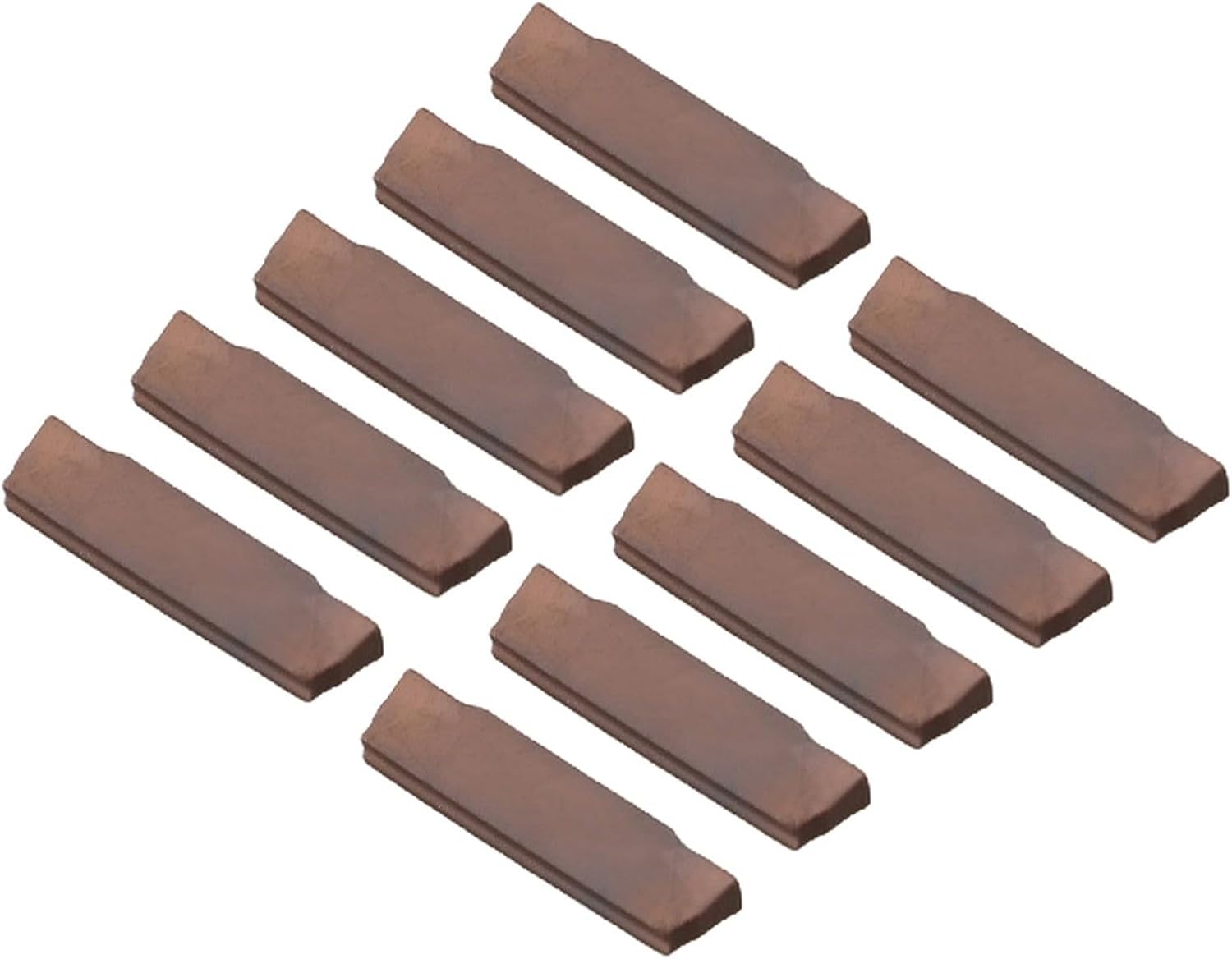 10Pcs MGMN200-G LDA Carbide Grooving Inserts 2Mm Width For Steel Cast Iron Stainless Steel Aluminum Semi-Finishing And Finishing Cutting Tool Kit