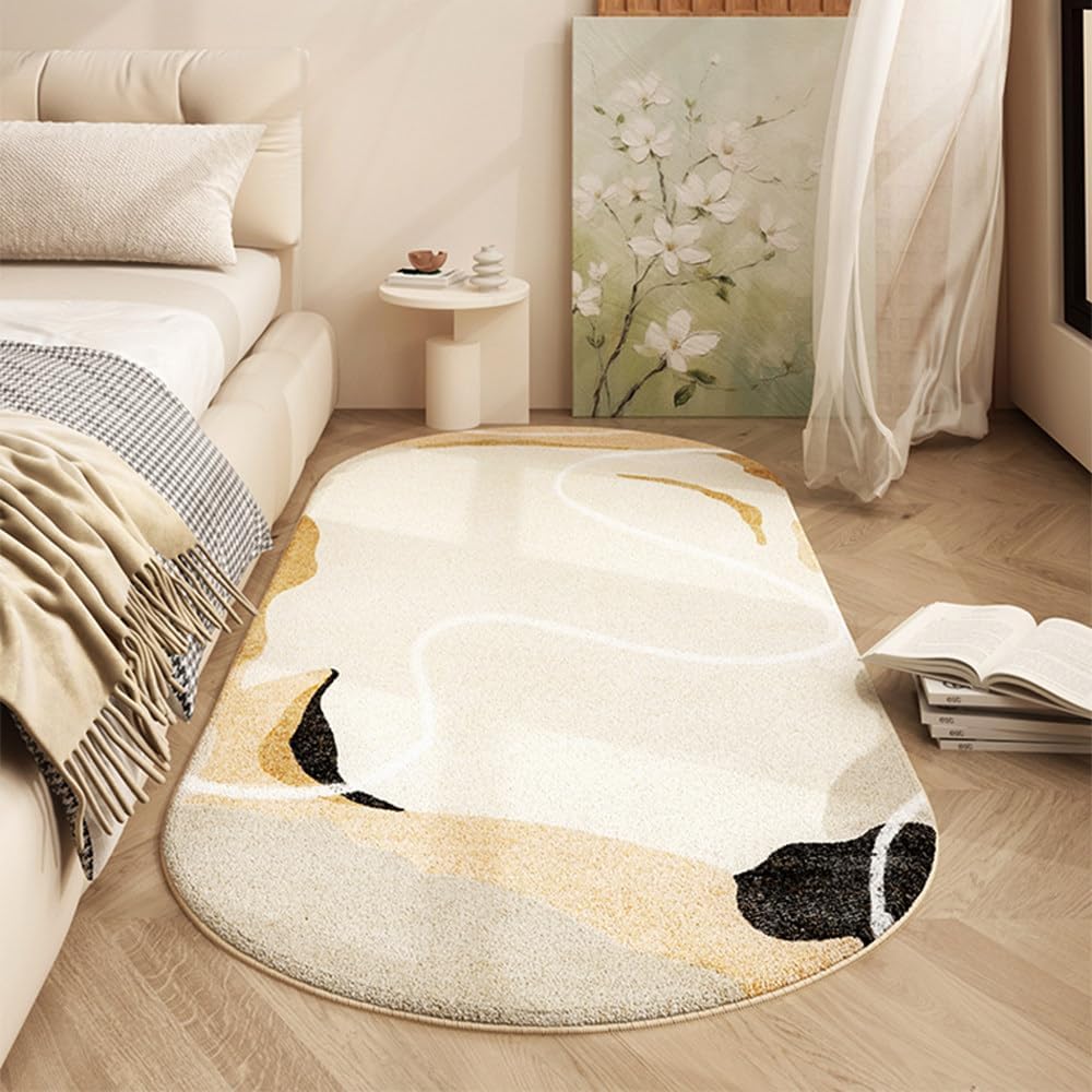Autumn Winter Atmosphere Bedroom Carpet Bedside Soft Carpets High End Simple Warm Living Room Large Area Rug,E,200X300cm